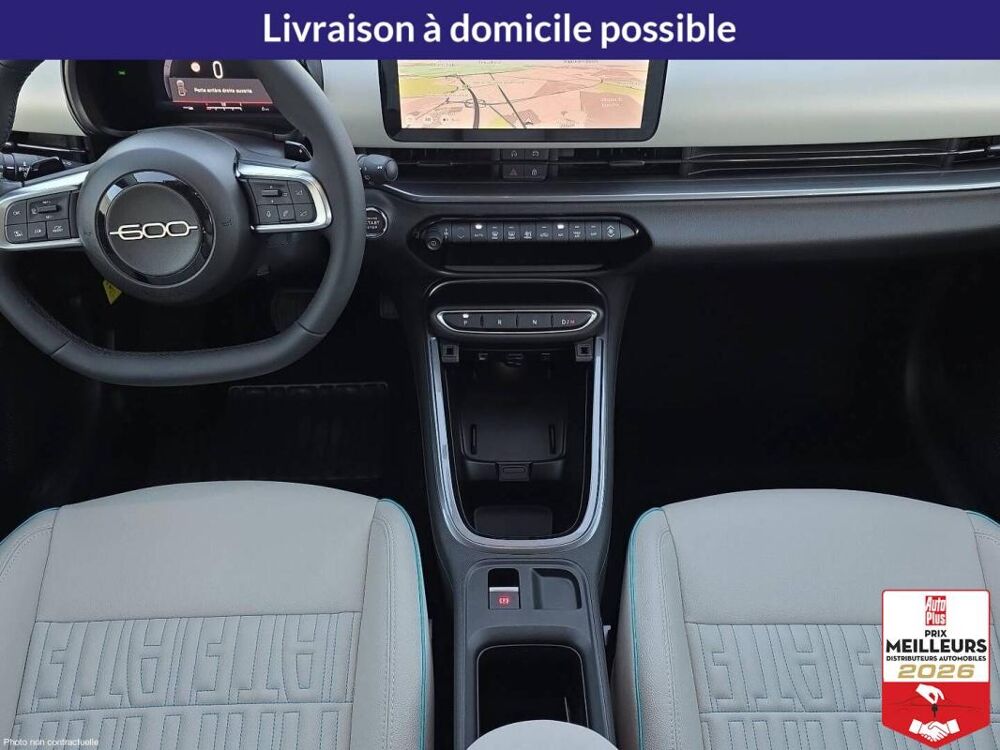 Fiat 600 T-Gen 3 1.2 Hybrid 110ch eDCT6 La Prima 2026 occasion 10150 Lavau