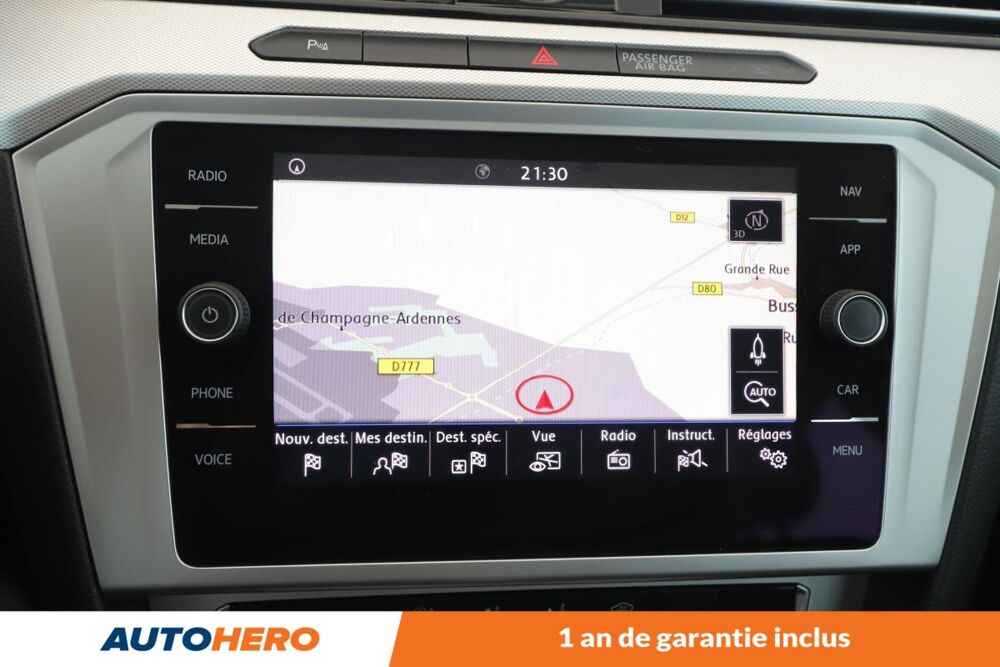 Passat 1.5 TSI EVO BlueMotion Tech Connect DSG7 150 ch 2019 occasion 92130 Issy-les-Moulineaux