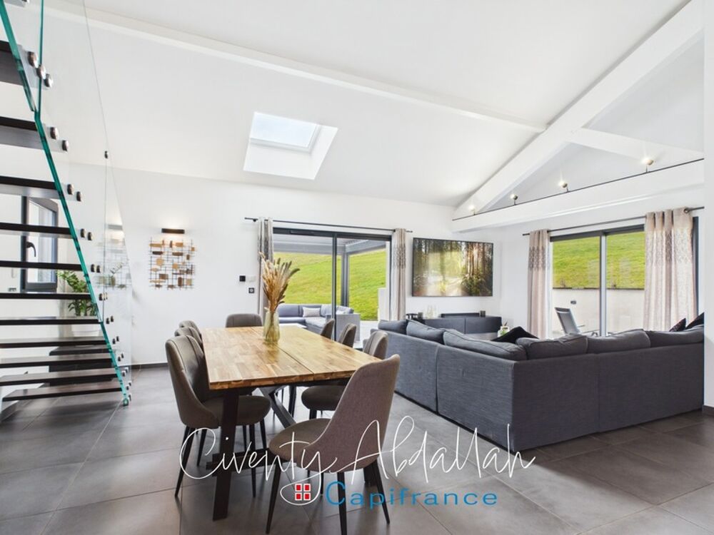 Vente Maison FILLIERE (74) Villa contemporaine avec vue panoramique sur un terrain de 6330 m² Filliere