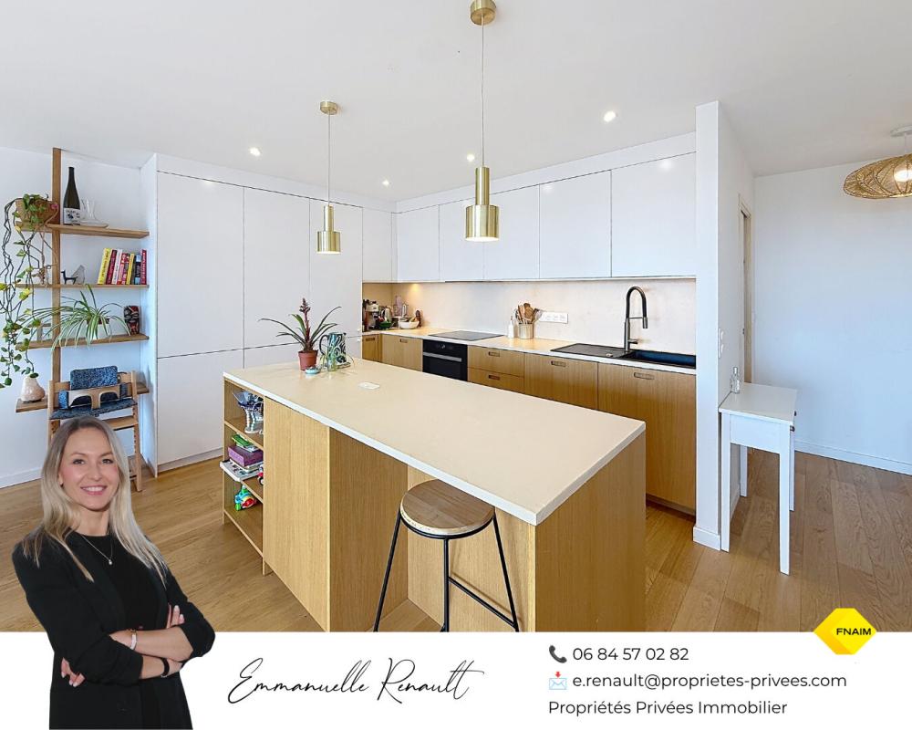 Vente Appartement Appartement T3 dernier étage avec vue dégagée. Imaginé par un architecte. Vannes Quartier Albert 1er Trussac Vannes