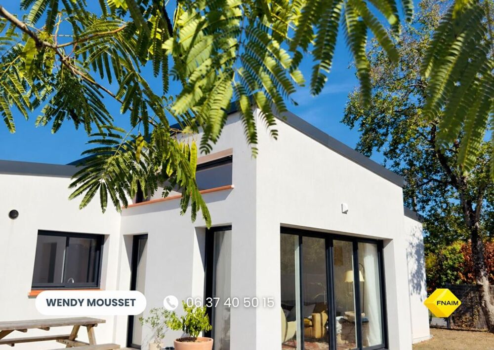 Vente Maison Lumineuse maison contemporaine de plain-pied à 3 minutes des plages Le tour du parc