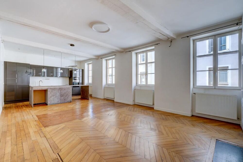 Vente Appartement LYON 1er – PLACE SATHONAY – ÉLÉGANT T4 DE 89,44 m² AU CŒUR D'UN IMMEUBLE DE CARACTÈRE+CAVE+GRENIER Lyon 1
