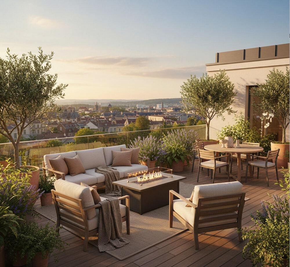 Vente Appartement 3 PIECES,  GRANDE TERRASSE, PARKING Bordeaux