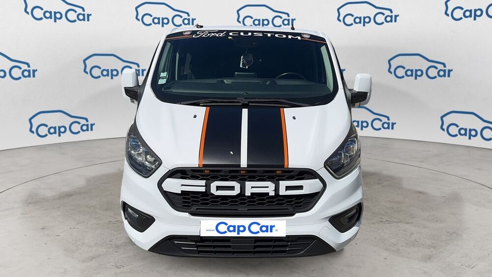 Transit Custom Cabine Approfondie L2H1 2.0 TDCi 130 Sport - 6 places 2018 occasion 22000 Saint Brieuc