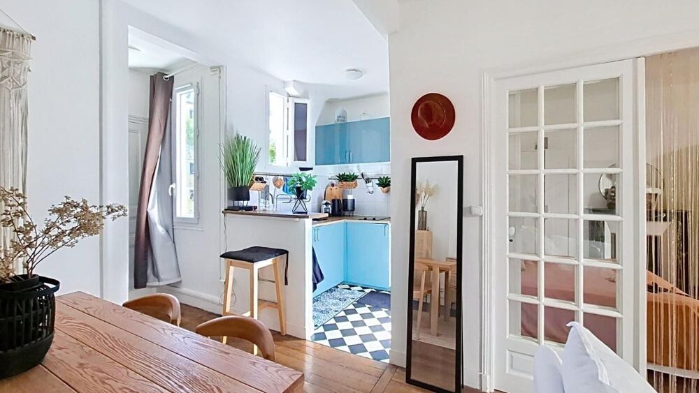 Vente Appartement 2 pièces Buttes Chaumont Laumières Paris  19 Paris 19
