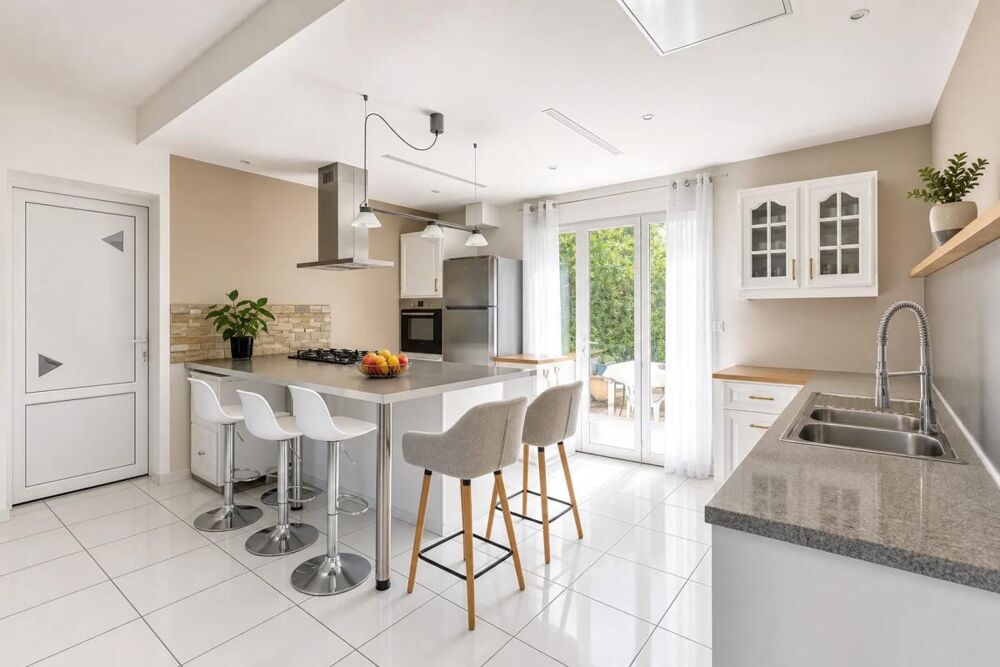Maison lumineuse de 183 m² avec jardin à Saint-Siméon