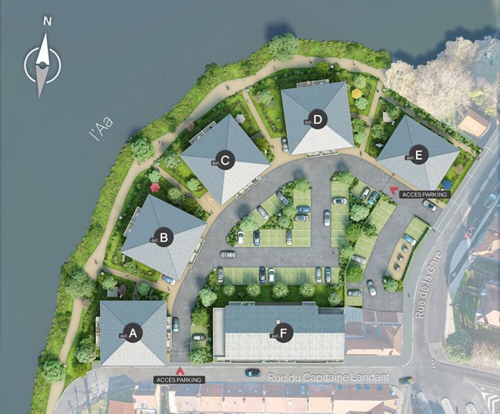 Vente Appartement Appartement Gravelines 3 pi�ce(s) 66 m2 avec terrasse 8m� et parking Gravelines