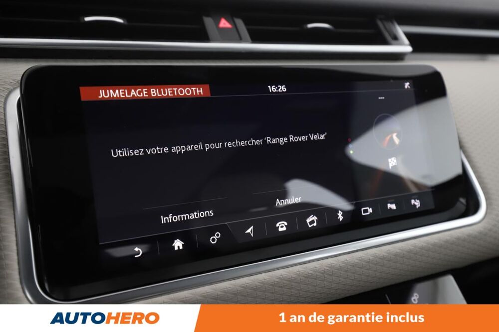 Range rover velar 2.0 P250 4WD R-Dynamic SE Auto 250 ch 2019 occasion 92130 Issy-les-Moulineaux