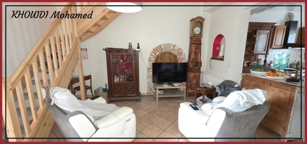 ? Charmante maison mitoyenne à Villeneuve-sur-Lot  105 m² de confort !