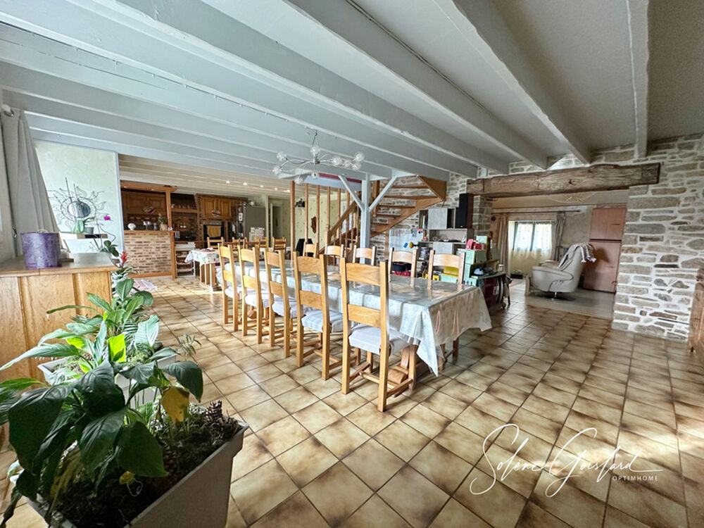 Vente Maison Longre en pierre avec un beau jardin proche de Redon Rieux