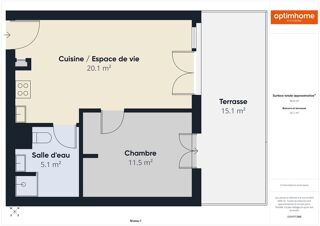  Appartement � vendre 2 pi�ces 37 m�