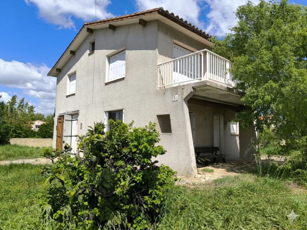 Lézignan Corbières maison familiale 4 faces / 900 m²