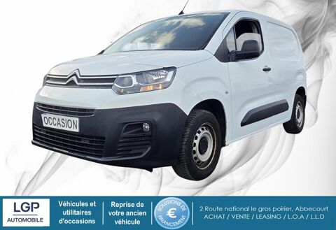 Citro&euml;n Berlingo 1&deg; Main 1.5 B HDI 100cv Club 2pl R&eacute;gul/T&eacute;l/Clim 2020 occasion Abbecourt 60430