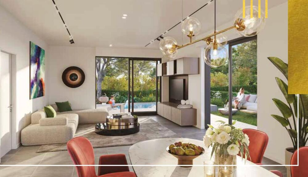 Villa contemporaine avec piscine Aix-En-Provence 110.4 m2 - 940 000