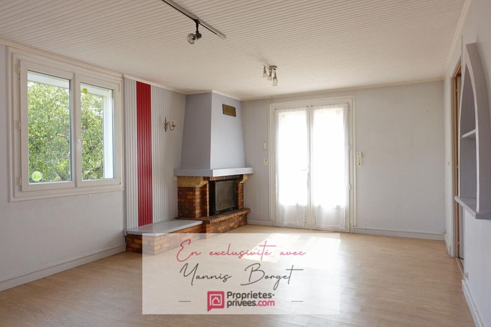 Maison de 99 m² avec sous-sol complet et terrain de 960 m²
