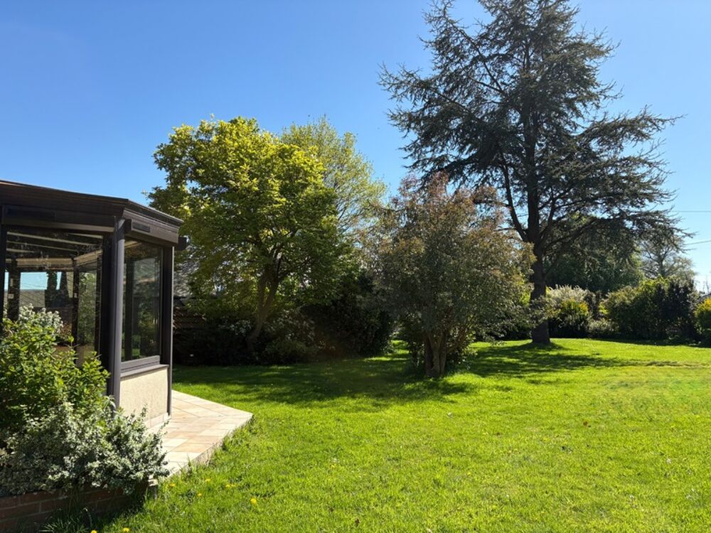 Charmante propriété au calme 244 m2 vie de plain-pied 5 chs 5388 m2 de terrain paysagé BEUZEVILLE LA GRENIER (76210)