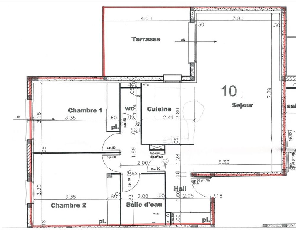 Location Appartement Appartement de 76m2 à louer sur Saleilles Saleilles