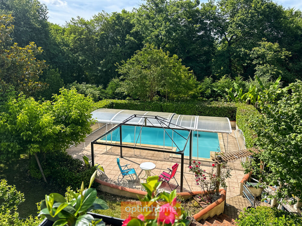 Vente Villa Villa T4 avec piscine couverte, jardin clos autour pour environ 1800 M2 Monclar d armagnac