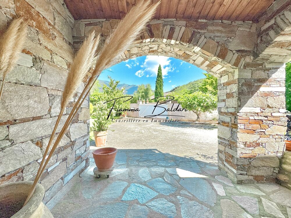 Vente Maison À vendre Villa 7 pièces de plain-pied 269 m², Terrain 2 111m², Havre de paix, Funtanone de Vignale, Haute-Corse (20) Volpajola