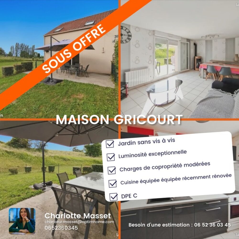 Maison 5 pièces 83 m² · à Gricourt · 83 m² · 147 000 €