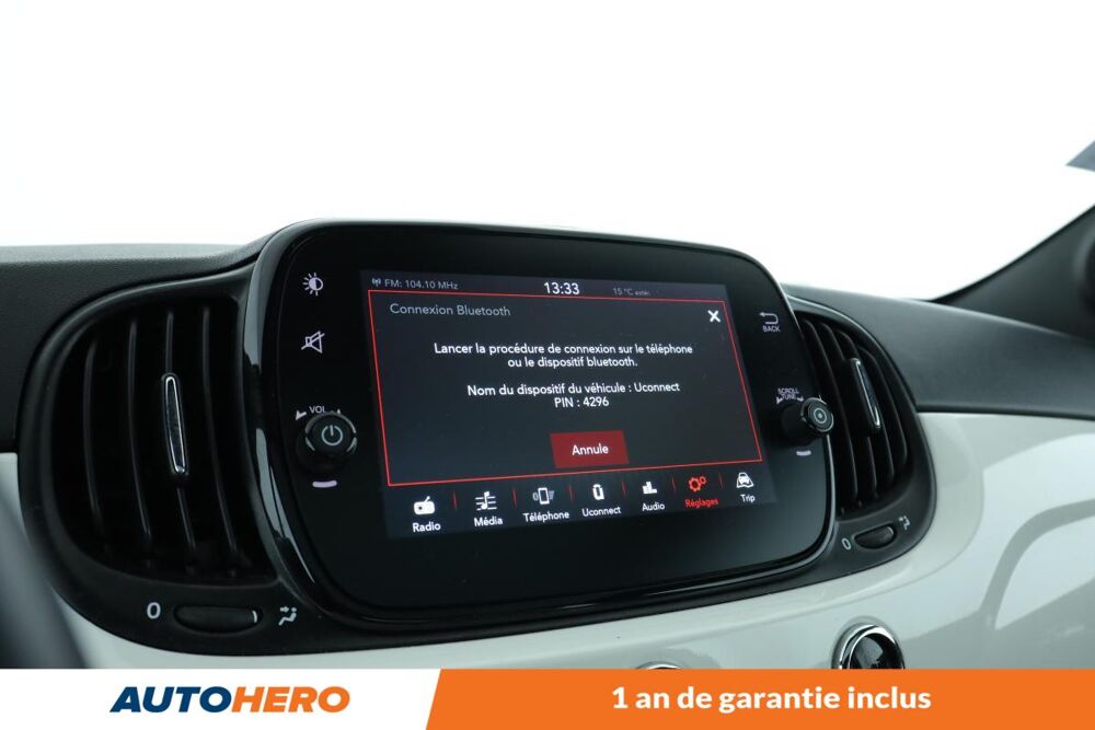 500 1.0 Hybrid BSG Dolcevita 70 ch 2022 occasion 92130 Issy-les-Moulineaux