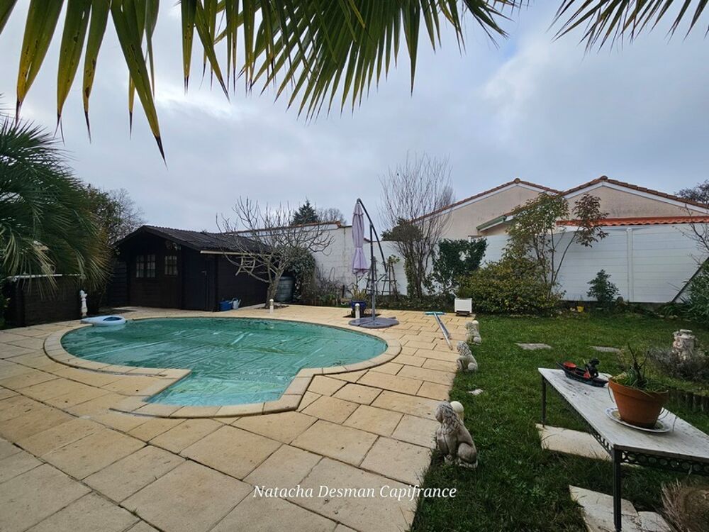 Maison de plain-pied type 3, avec piscine, Eysines