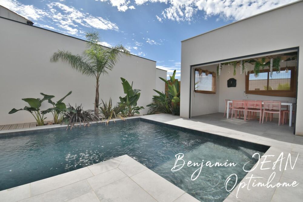 Vente Maison Exclusivité : Maison récente F4/F5 avec piscine et garage Serignan