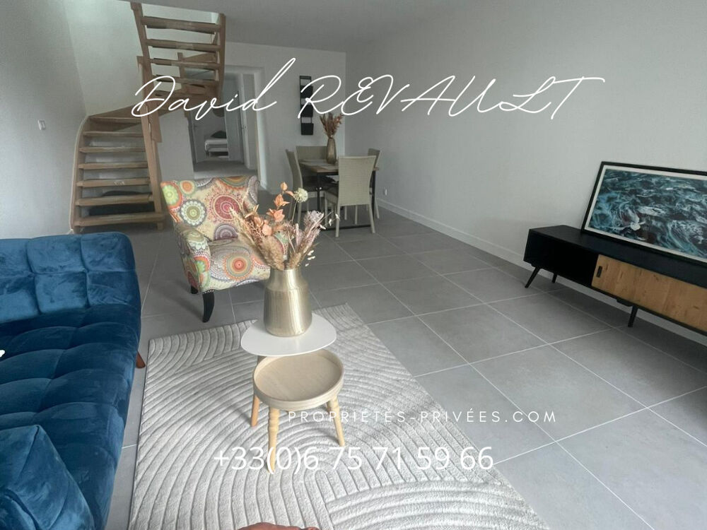 Maison Questembert 4 pièces 85 m2-(115 m² utile)-Maison en pierre rénovée 3 chambres, terrasse, prêt à emménager
