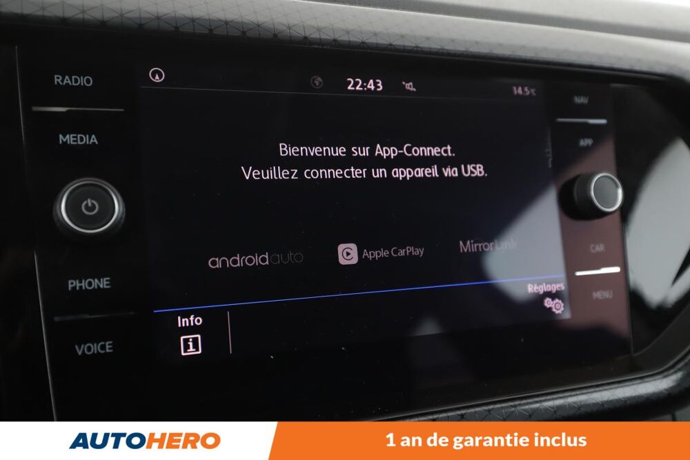 T-Cross 1.0 TSI Carat DSG 115 ch 2019 occasion 92130 Issy-les-Moulineaux