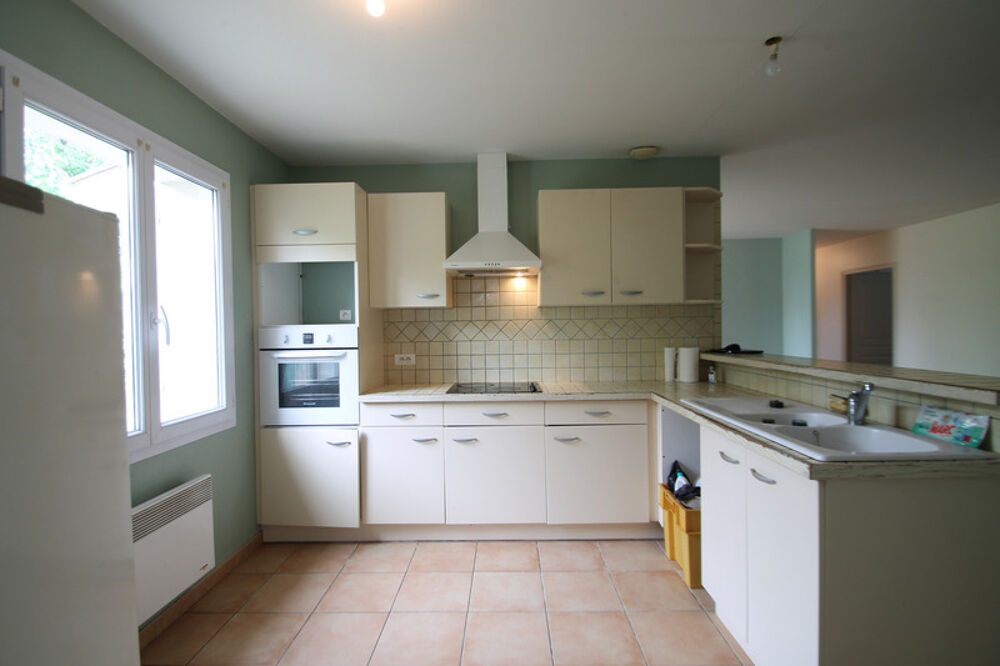 Maison plain pied à vendre 3 pièces LAMOTHE LANDERRON (33), 2 chambres, garage, terrain 2109m²