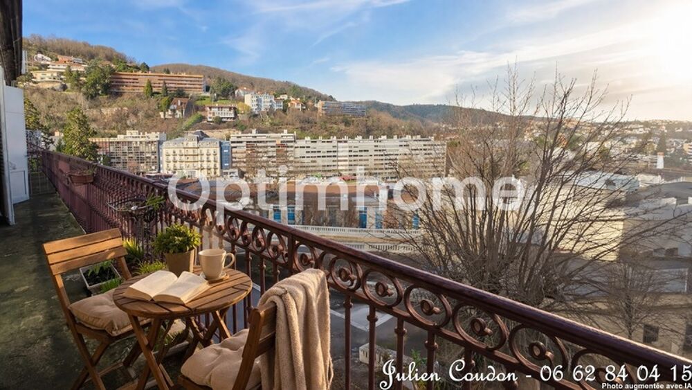 Royat centre thermal  138 m²  3 chambres  Balcon filant  Charme 1890