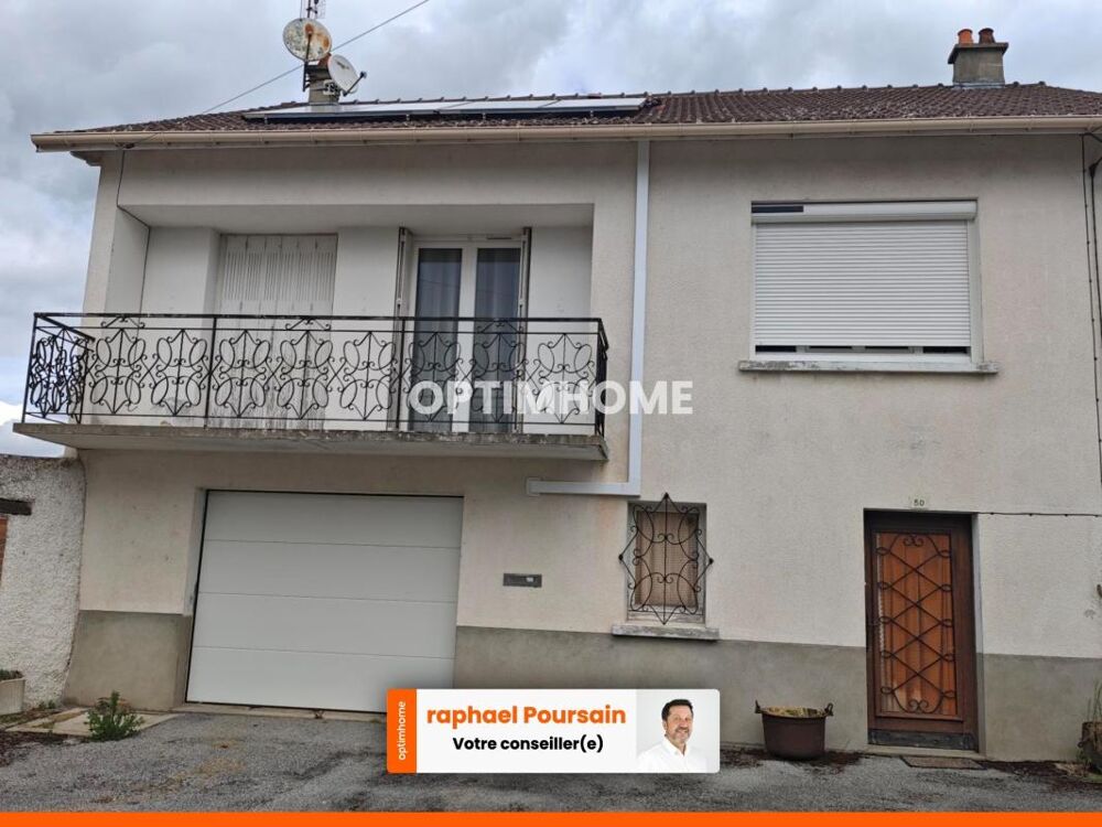 Maison de 5 pièces  110 m²  au calme  Le Dorat (87)  109 000 € FAI