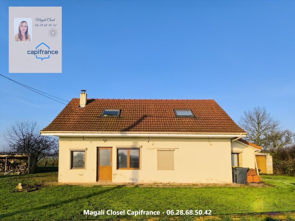 Maison à vendre 5 pièces proche de MERVANS (71)