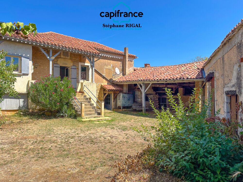 Propriete à vendre 3 pièces SAINT FRONT SUR LEMANCE (47)
