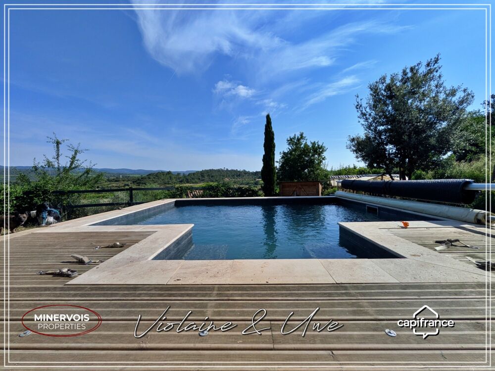 Vente Maison MAISON CONTEMPORAINE À OSSATURE BOIS – DPE A – PISCINE AU SEL – LA CAUNETTE La caunette