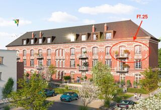 Vente Appartement À 100 M DE LA PLAGE – SUPERBE T3 NEUF DE 72 M² AVEC 2 BALCONS Berck