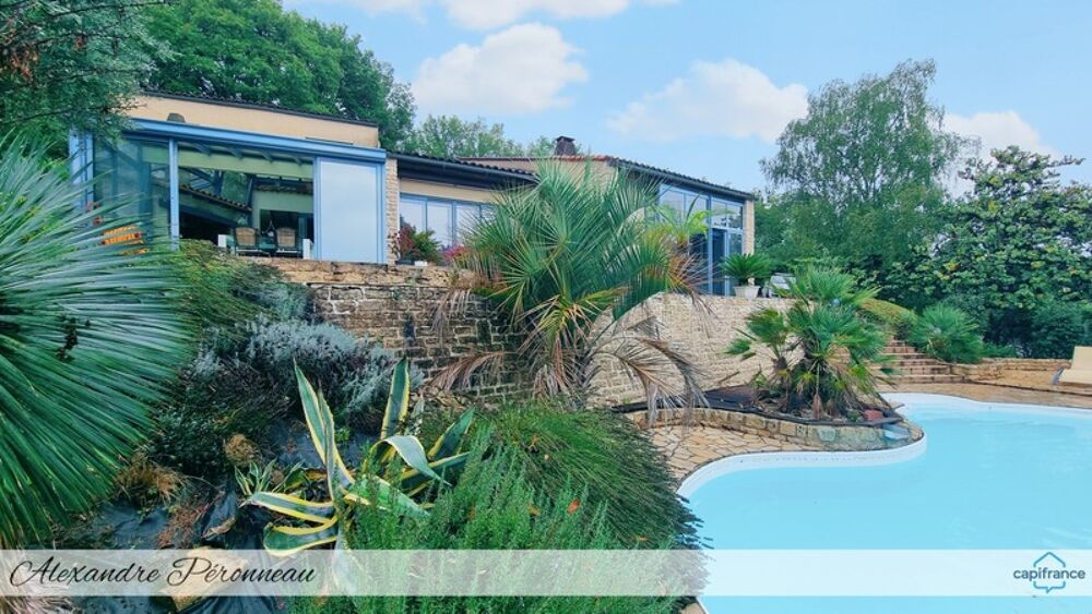 Dpt Vendée (85), à vendre FONTENAY LE COMTE maison d'architecte P9 de 307 m² - Terrain de 4000 m²