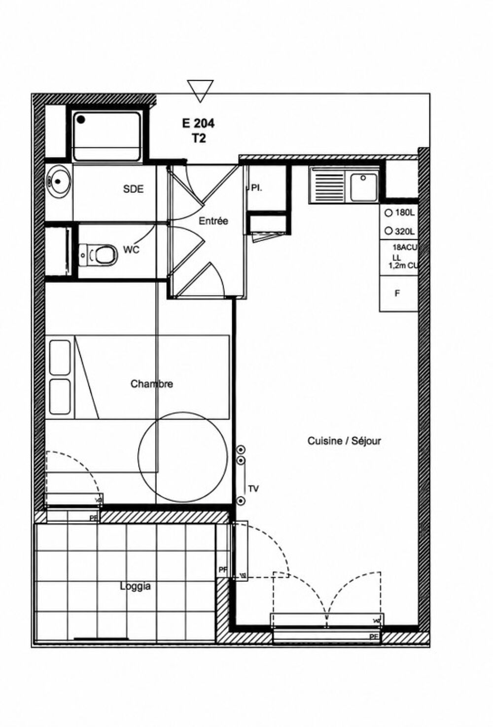 Location Appartement T2 avec terrasse et garage à l'Isle d'Abeau L isle d abeau