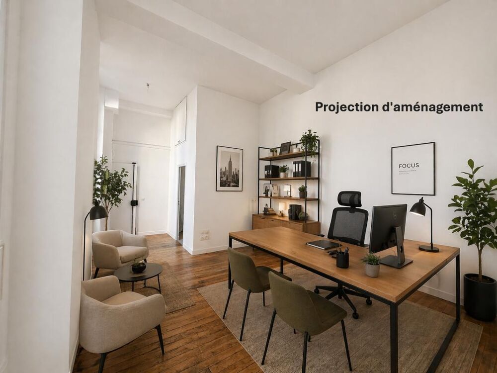   M° Arts et Métiers, bureau lumineux au 1er étage Paris 3