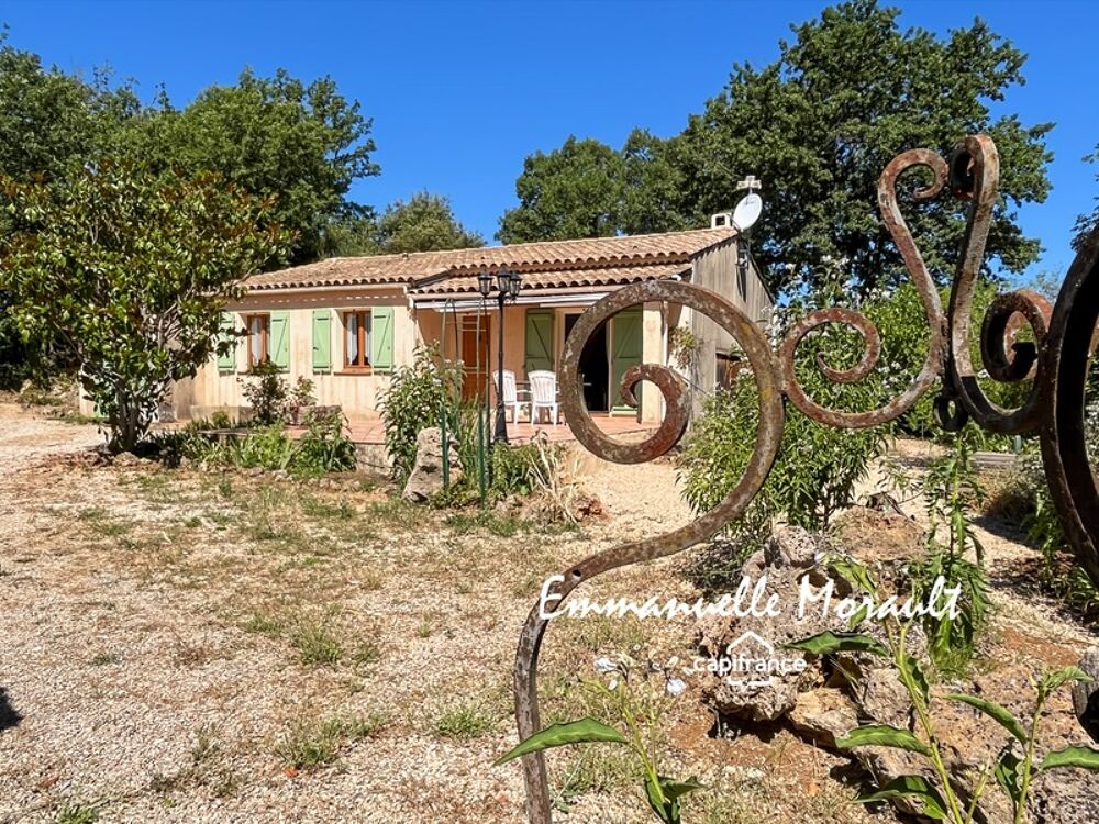 Maison de plain-pied à vendre 4 pièces BAGNOLS EN FORET (83)