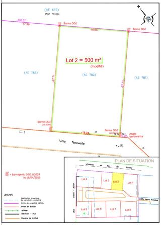  Terrain à vendre 500 m²