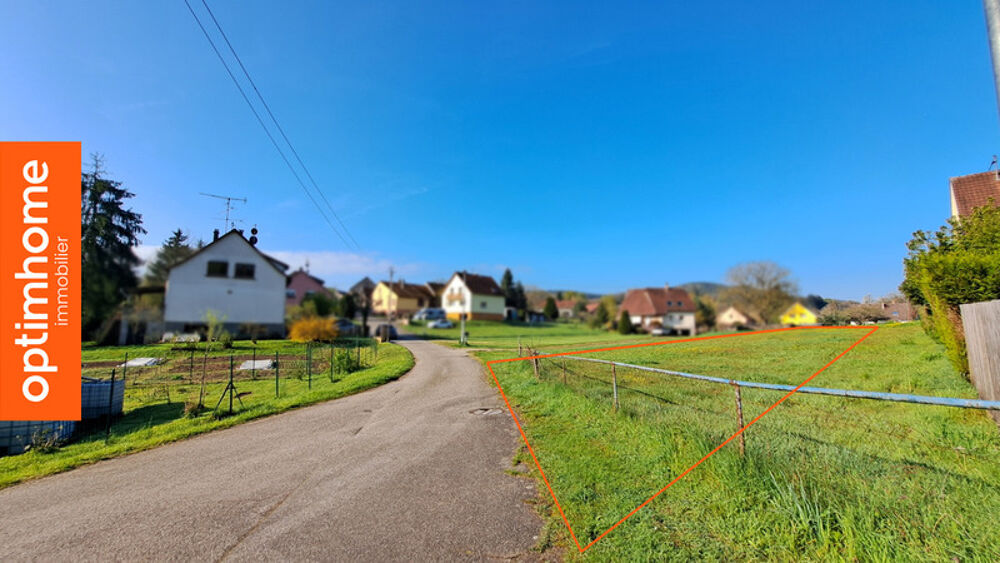 Vente Terrain Terrain à vendre de 1 024,00 m² WEITERSWILLER (67) Weiterswiller