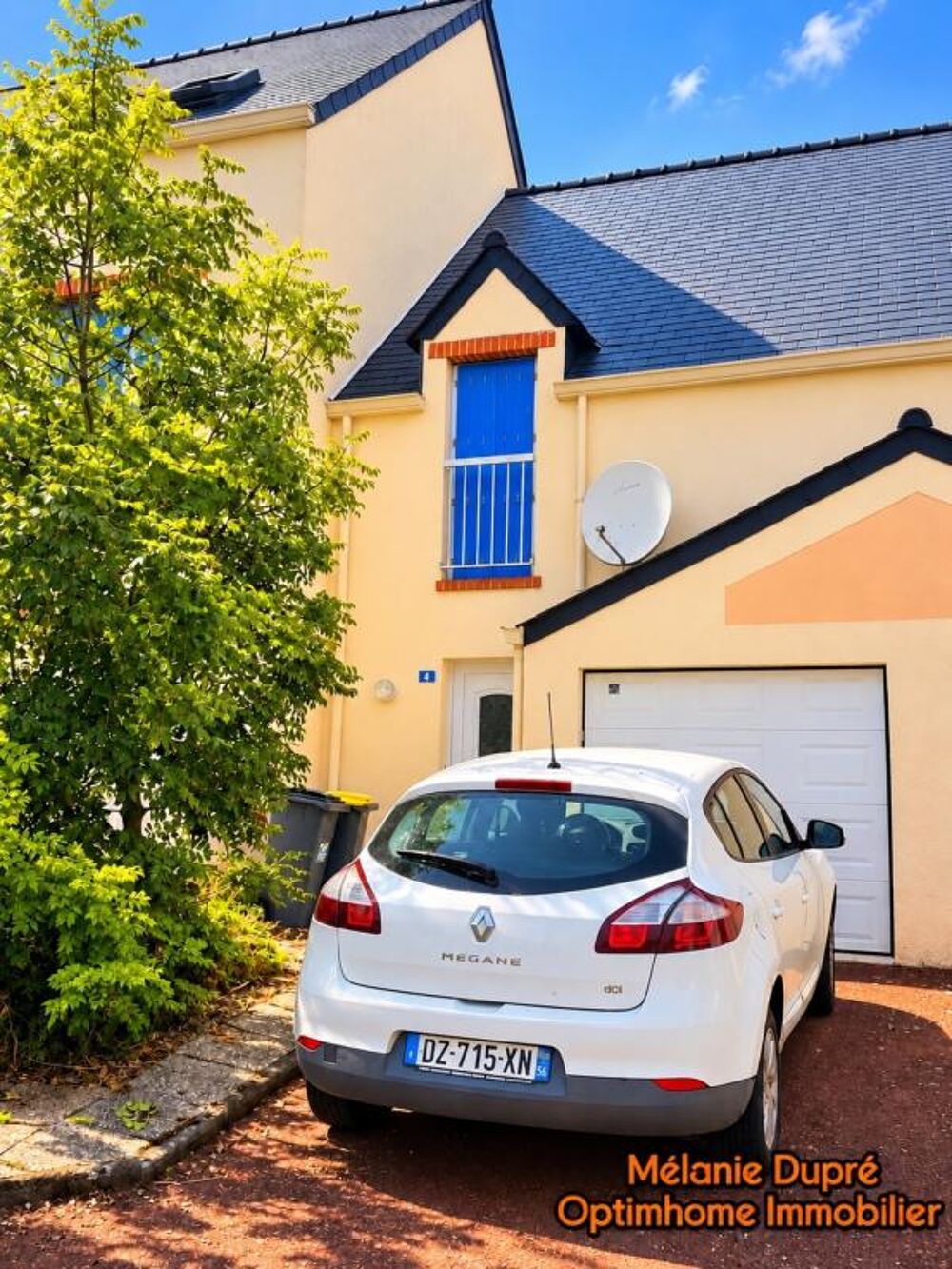 ? GUER  Maison 3 pièces Lumineuse, au calme et tout à pied