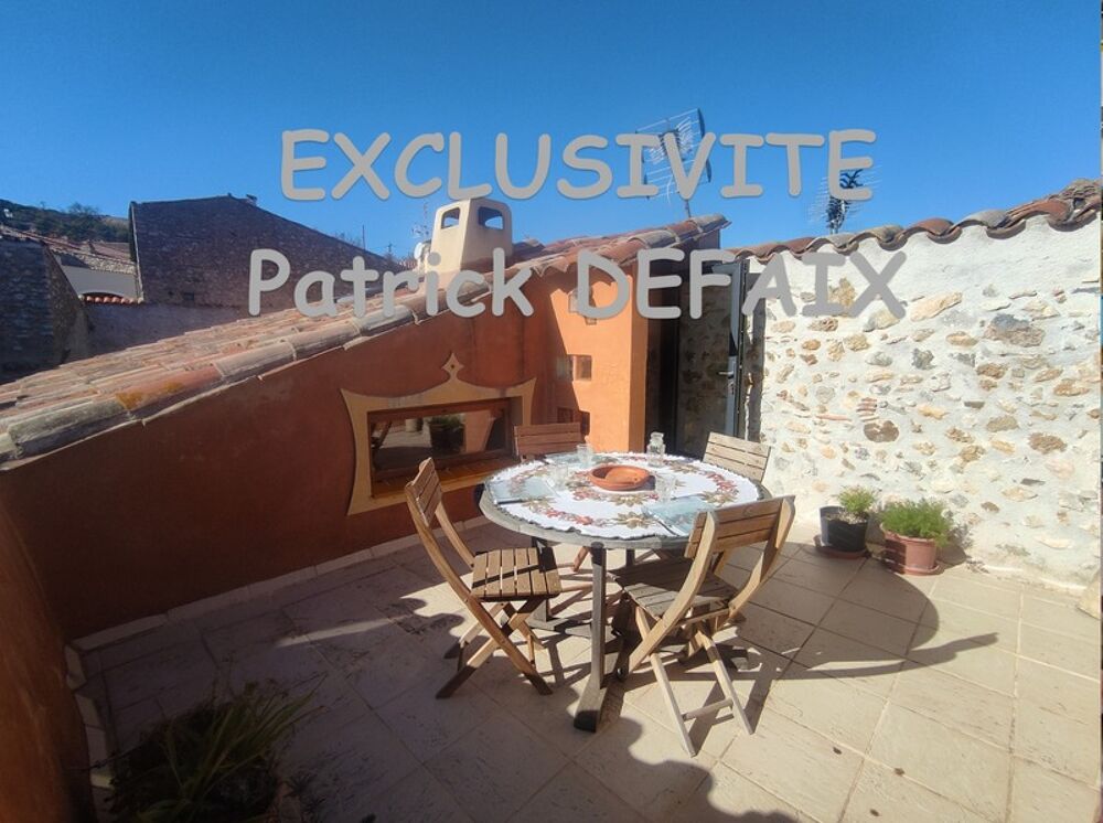 Vente Maison Maison de village avec terrasse Paziols