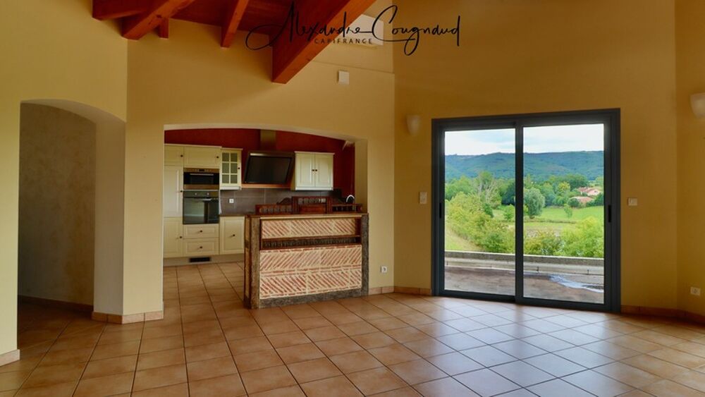 A vendre - CAHUZAC (81) - Maison contemporaine 145 m² avec sous-sol complet, terrain de 1700 m² et vue imprenable sur le lac