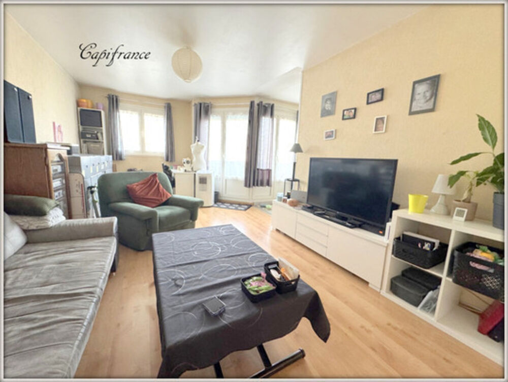 Appartement à vendre 4 pièces 3 chambres + balcon + Box