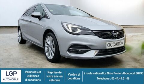 Opel Astra Tourer / Break 1&deg; Main 1.5 CDTI 120cv El&eacute;gance T&eacute;l/Cam&eacute;ra/Cl 2020 occasion Abbecourt 60430