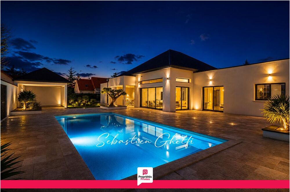 Belle maison contemporaine avec piscine en Loir et Cher à Romorantin