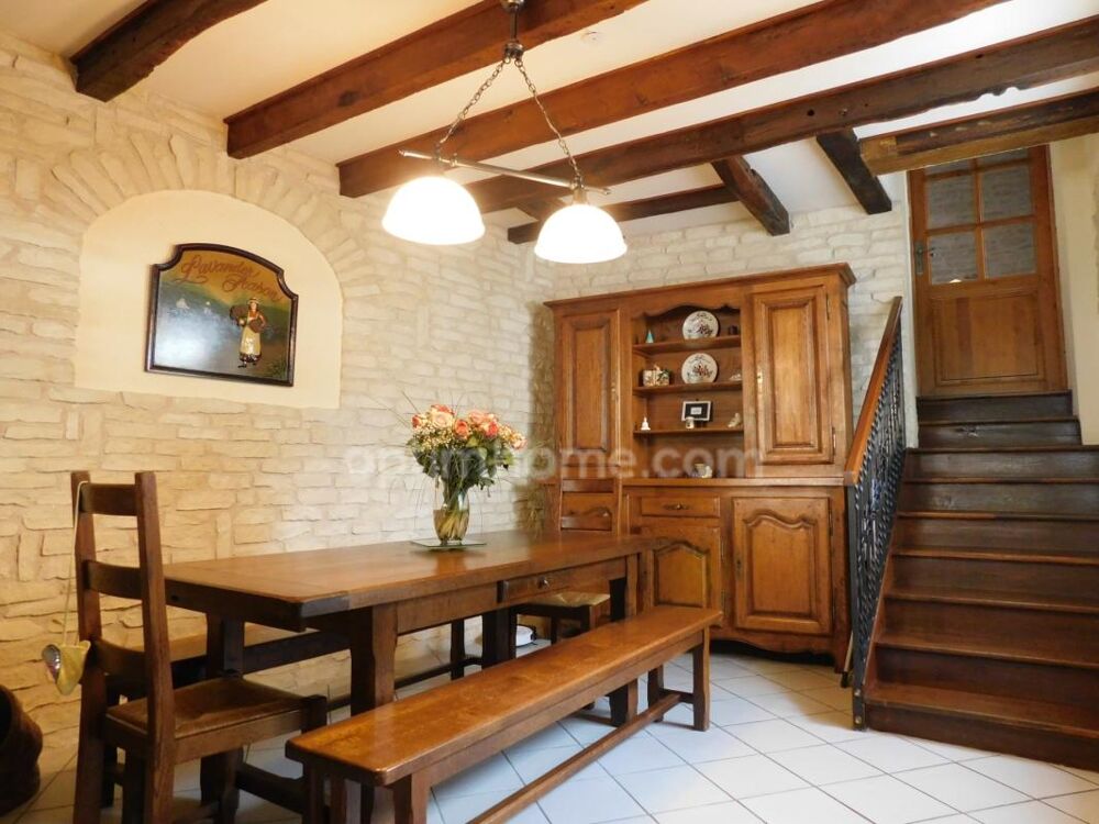 IS-sur-TILLE - MAISON ATYPIQUE - 6 PIÈCES - 3 CHAMBRES - 110 m² HABITABLES