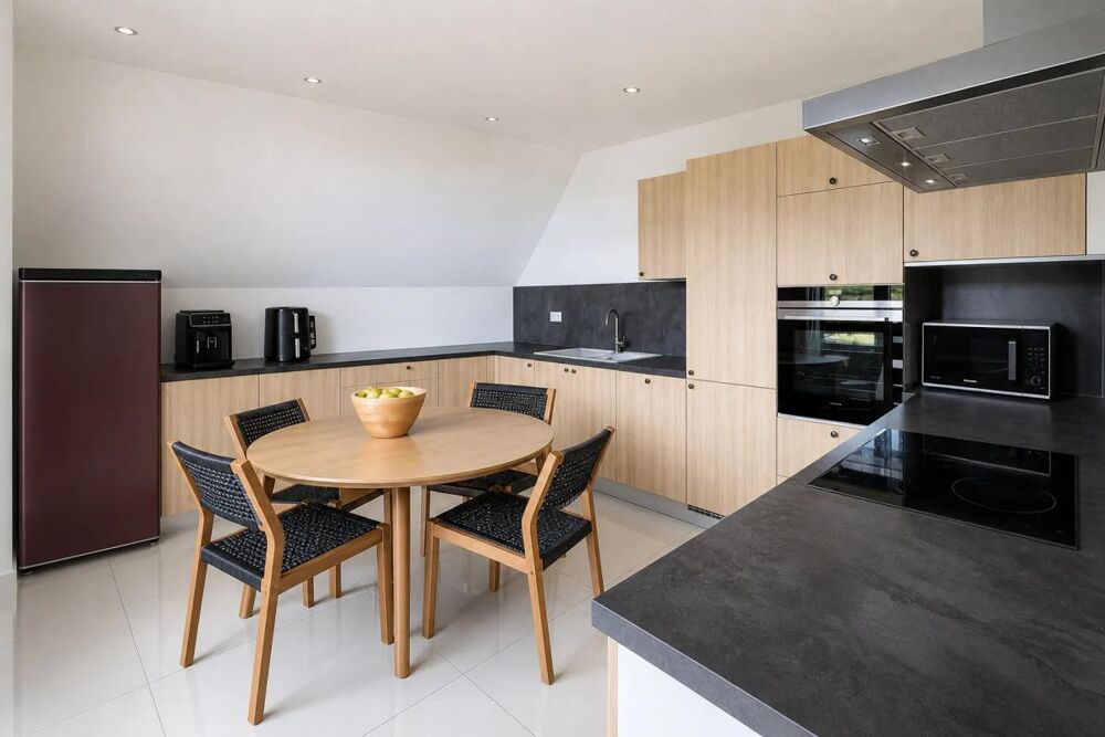 Duplex 4 pièces moderne avec jardin à Arthaz